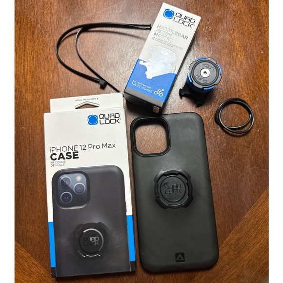 Quad Lock Stem/Handlebar Bike Mount Kit for iPhone - Picture 6 of 6